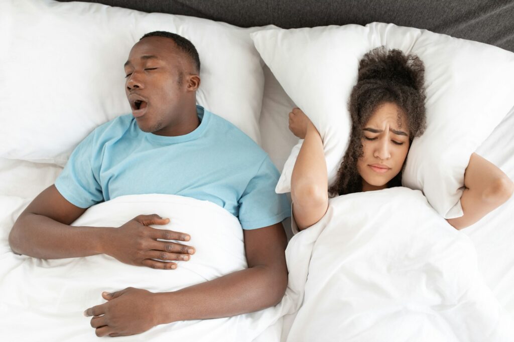 Family problems, apnea and insomnia due spouse